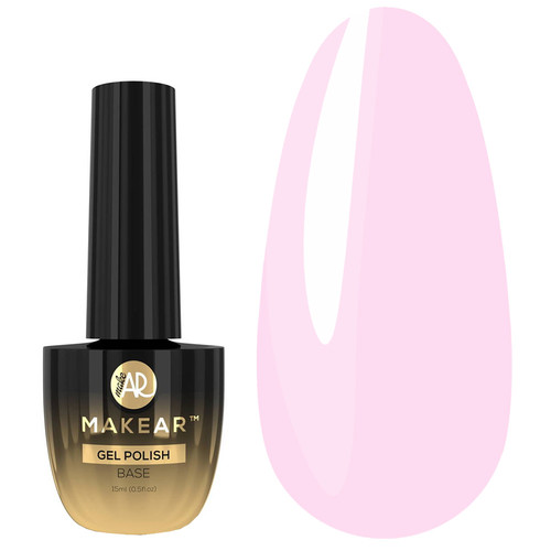 База для ногтей MAKEAR Builder Base Pink 15 мл - Фото №1