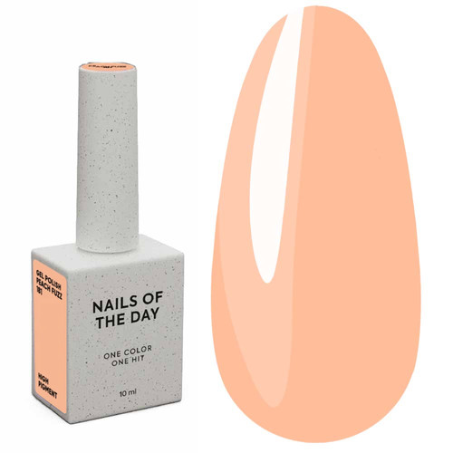 Lakier hybrydowy NAILSOFTHEDAY Let's special Peach Fuzz 10 ml - Фото №1