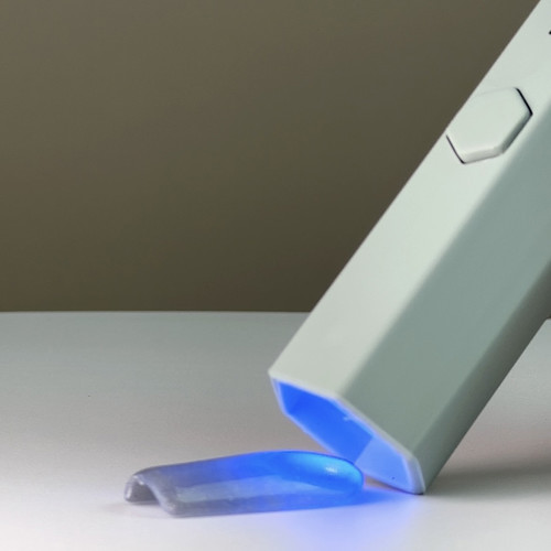 LED фонарик для верхних, нижних форм NAILSOFTHEDAY Nail lamp white - Фото №3