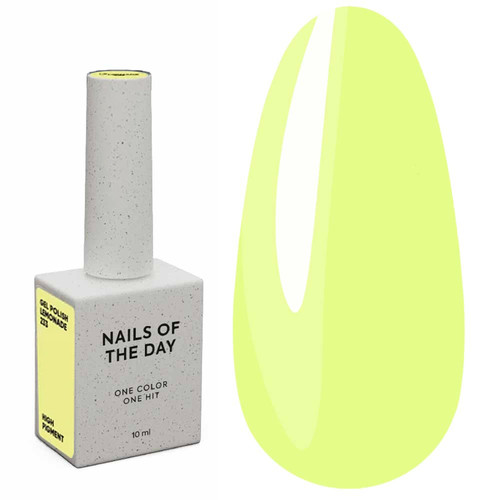 Lakier hybrydowy NAILSOFTHEDAY Let's special Lemonade 10 ml - Фото №1