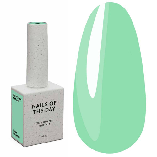 Lakier hybrydowy NAILSOFTHEDAY Let's special Mint 10 ml - Фото №1
