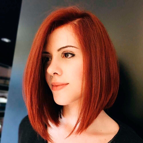 Ginger hair (Long Bob)