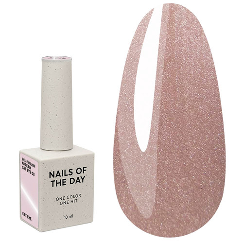 Гель-лак NAILSOFTHEDAY Korean cat eye 02 полупрозрачный светло-розовый 10 мл