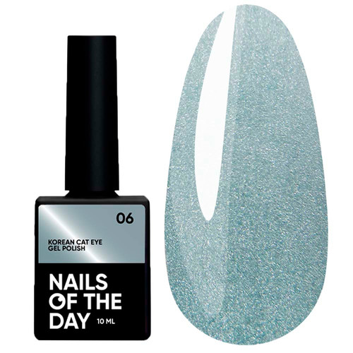 Lakier hybrydowy NAILSOFTHEDAY Korean cat eye 06, 10 ml - Фото №1