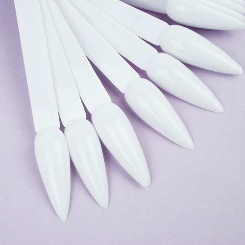 Palette TUFI profi PREMIUM for applying colour stiletto white 40 pcs (0174647) - Фото №4