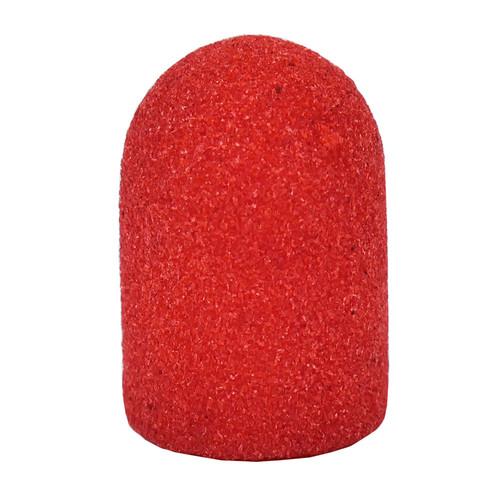 Pedicure cap TUFI profi PREMIUM red 120 grit 13 mm (0243469) - Фото №1