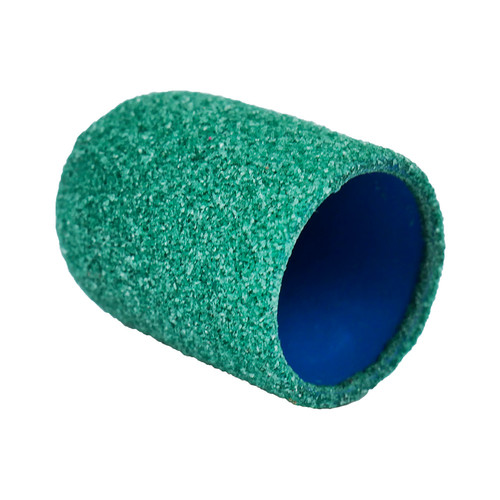 Pedicure cap TUFI profi PREMIUM green 80 grit 10 mm (0243477) - Фото №2