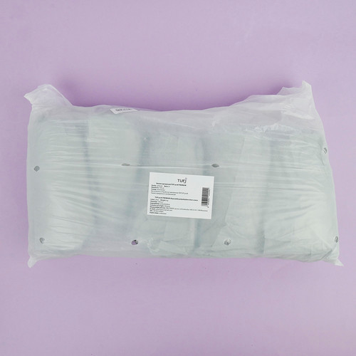 Ochraniacze na buty TUFI profi PREMIUM jednorazowe polietylenowe srebrne 6 g 100 szt. (0304841) - Фото №4