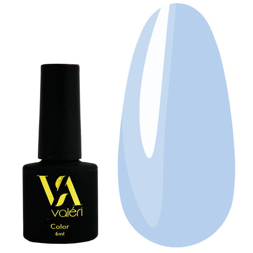 Гель-лак VALERI Color №044 холодный светло-голубой 6 мл (VA44) - Фото №1