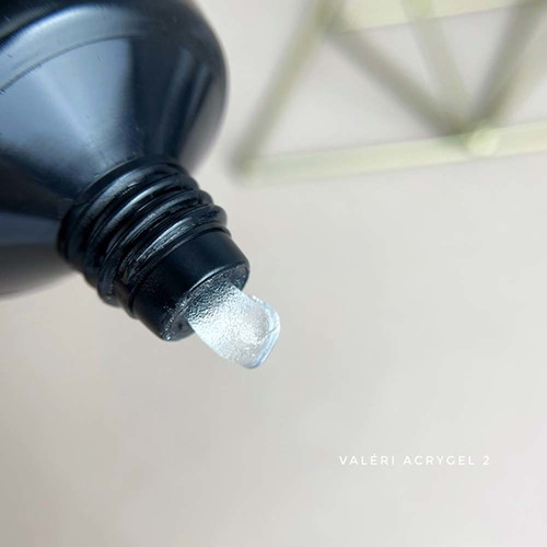 Акрил гель VALERI №02 прозрачный 15 мл (VAG15-02) - Фото №2