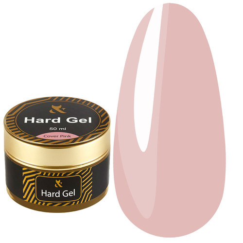 Żel przedłużający FOX Hard gel Cover Pink 50 ml - Фото №1