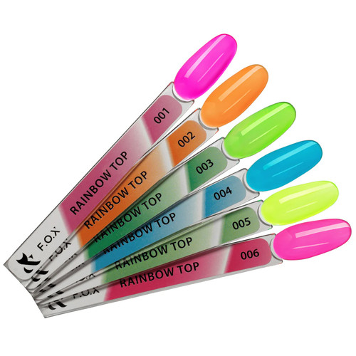 Top FOX Rainbow top №002 orange 7 ml - Фото №2
