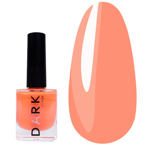 Лак для стемпинга DARK Stamping polish №25 неоновый персиковый 10 мл - Фото №1