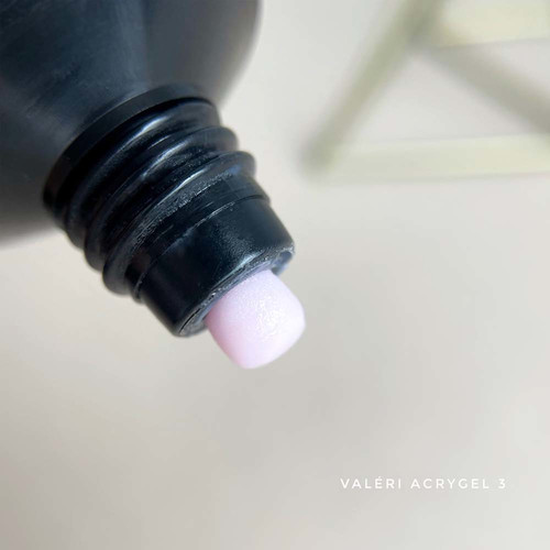 Акрил гель VALERI №03 молочно-розовый 15 мл (VAG15-03) - Фото №2