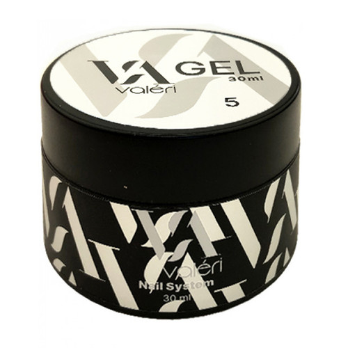 Żel budujący VALERI Builder Gel № 05 Clear 30 ml (VBG-30-005) - Фото №1