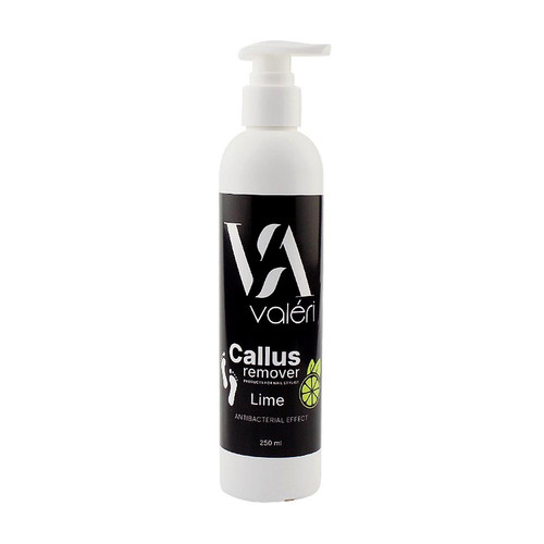 Zmywacz do pedicure VALERI limonka alkaliczna 250 ml (VCR250L)