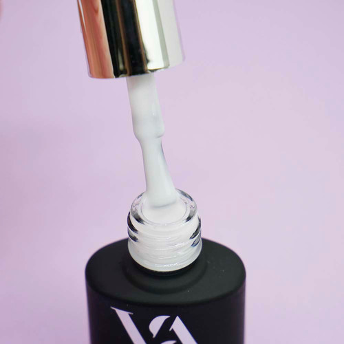 VALERI French Base № 04 white with blue microshine 12 ml (VFB12-4) - Фото №2