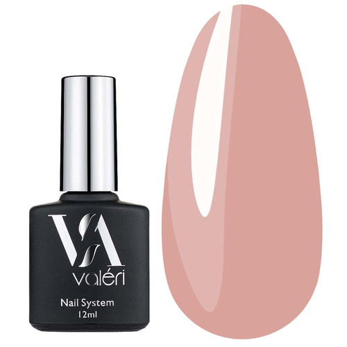 VALERI French Base № 06 soft peach-pink 12 ml (VFB12-6) - Фото №1