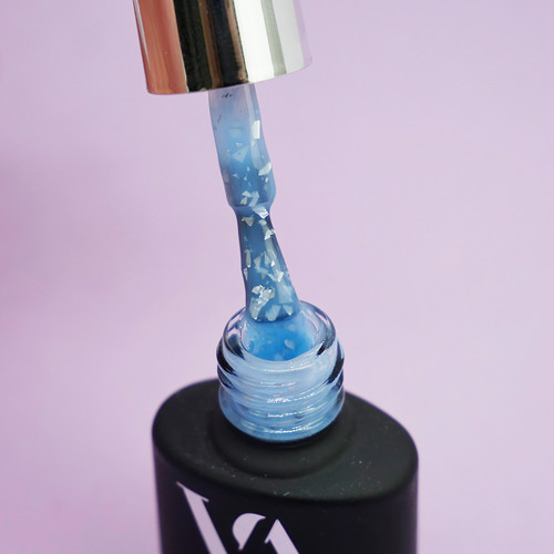 VALERI Potal Base №55 blue with silver leaf 6 ml (VFB6-55) - Фото №2