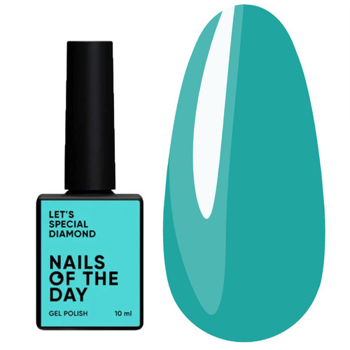 Lakier hybrydowy NAILSOFTHEDAY Let's special Diamond 10 ml - Фото №1
