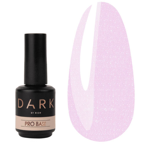 База DARK PRO base 19 светло-сиреневый с шиммером 15 мл - Фото №2