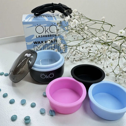 Podgrzewacz do wosku OKO mini wax heater black 15 ml - Фото №2