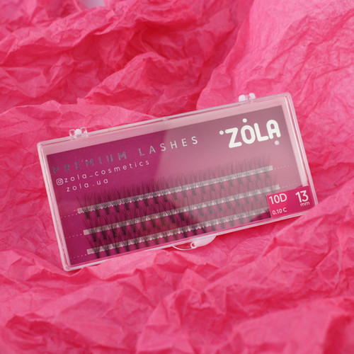 Rzęsy ZOLA 10 D wiązka 13 mm - Фото №2