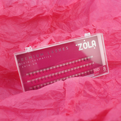 Rzęsy ZOLA 10 D wiązka 8 mm - Фото №2