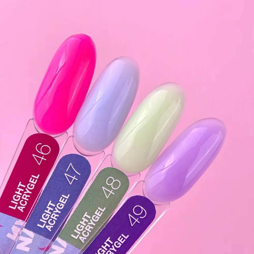 Acrygel LUNA Light №49 lilac 13 ml (249-2571-0493) - Фото №2