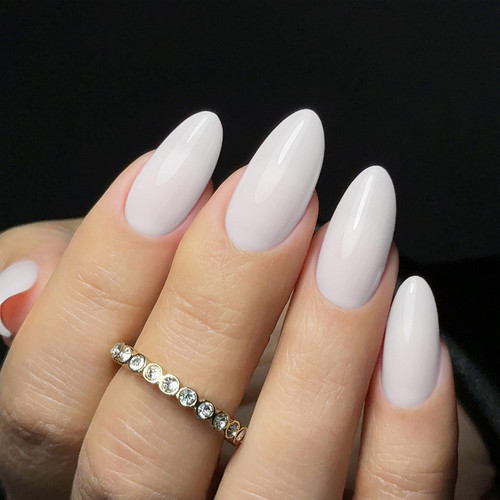 Żel budujący Slowianka Builder Gel MILKY MARSHMALLOW COVER - ideal tixotropic 15 g - Фото №3
