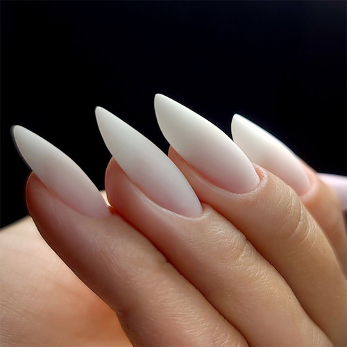 Żel budujący Slowianka Builder Gel MILKY MARSHMALLOW COVER - ideal tixotropic 15 g - Фото №4