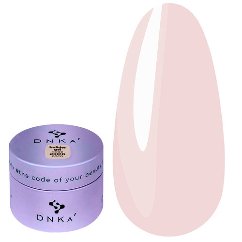 Гель для ногтей DNKa Builder Gel №0018 Coco 30 мл (BGD0018)