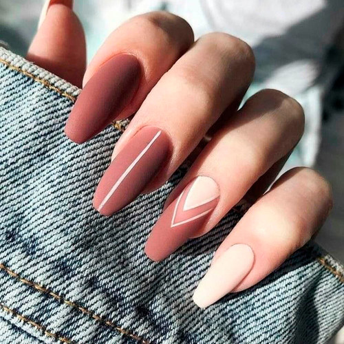 Autumn Manicure 2024 (Graphics on Long Nails)