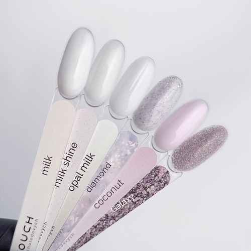 База для ногтей Touch Cover Base Milk 13 мл - Фото №3