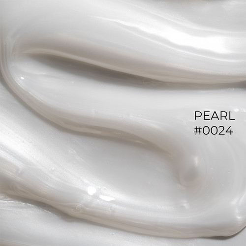 Żel do paznokci DNKa Builder Gel #0024 Pearl mleczny z masą perłową 30 ml (BGD0024) - Фото №2