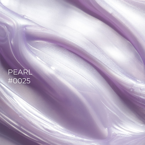 Żel do paznokci DNKa Builder Gel #0025 Pearl liliowy z masą perłową 30 ml (FTBGD0025) - Фото №2