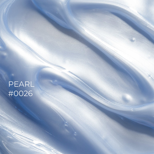 Żel do paznokci DNKa Builder Gel #0026 Pearl niebieski z masą perłową 30 ml (BGD0026) - Фото №2