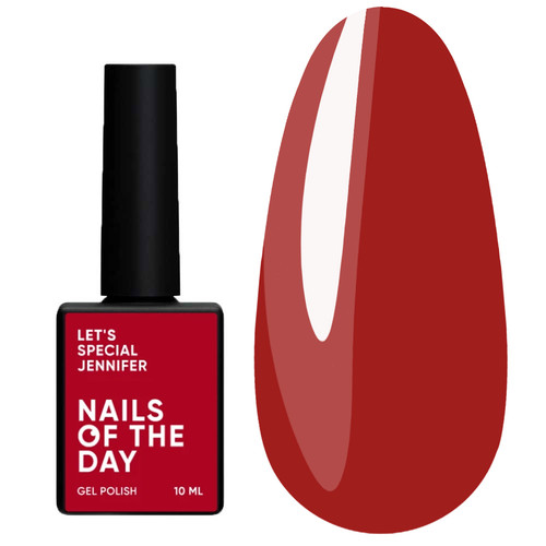 Lakier hybrydowy NAILSOFTHEDAY Let's special Jennifer 10 ml - Фото №1
