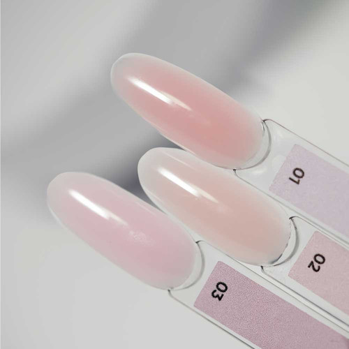 Akrylożel NAILSOFTHEDAY Polygel nude 02 bezowy 30 g - Фото №3