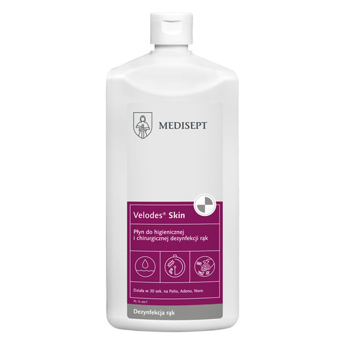 Dezynfekcja skóry Medisept VELODES SKIN 1 l