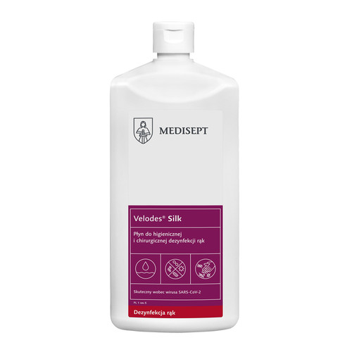 Płyn do dezynfekcji rąk Medisept VELODES SILK 500 ml