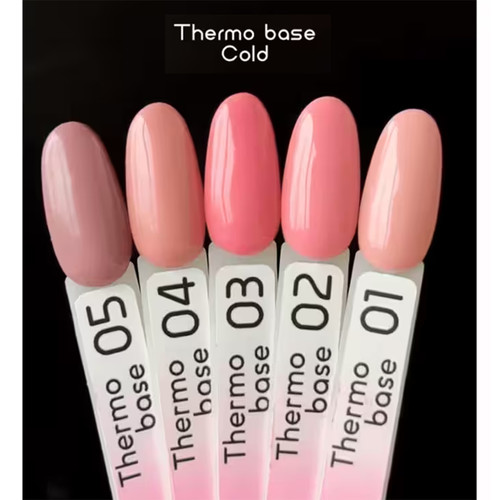 База Toki-Toki Thermo Base TB02 светло-розовый, молочный 5 мл - Фото №3