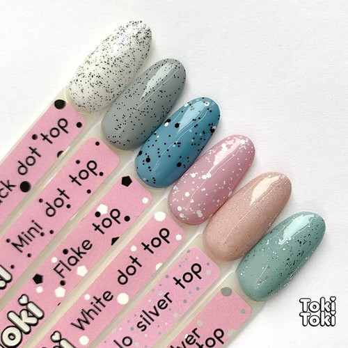 Top hybrydowy Toki-Toki Flake Top No wipe 5 ml - Фото №3
