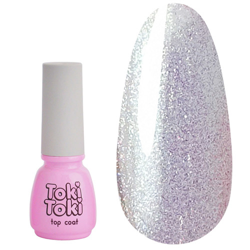 Top hybrydowy Toki-Toki Mermaid Top No wipe 01 z różowym odcieniem 5 ml - Фото №1