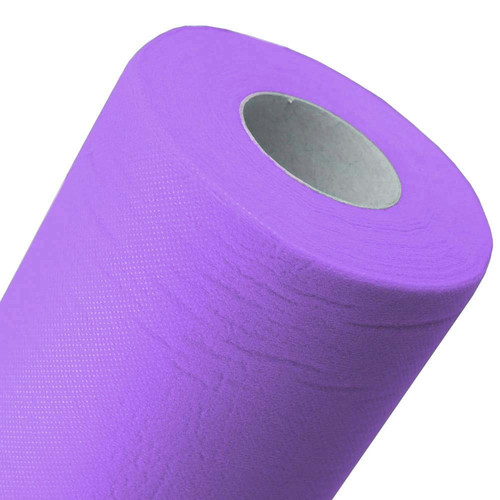 Jednorazowe prześcieradła w rolce Panni Mlada 0,6*100 spunbond standardowa gęstość fioletowe