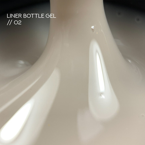 Żel SILLER BOTTLE Liner nr 02 jasnobeżowy 15 ml (NF-00018410) (słoiczek) - Фото №2