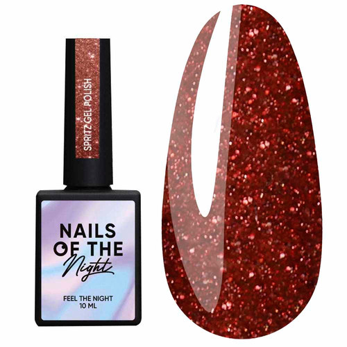 Lakier hybrydowy NAILSOFTHENIGHT Spritz 10 ml - Фото №1