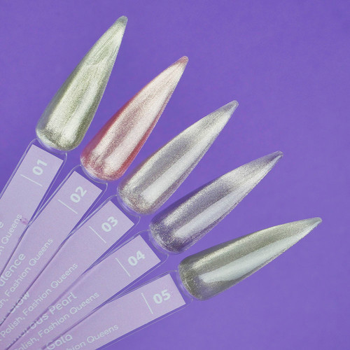 Gel polish TUFI profi PREMIUM Fashion Queens 04 Glamorous Pearl 8 ml (0318245) - Фото №4