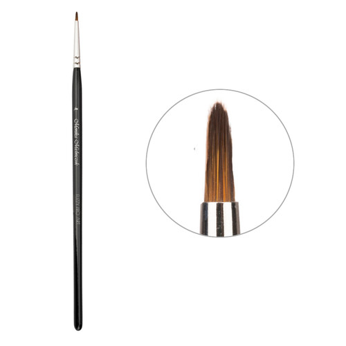 Кисть для ногтей GNBlab Fuzzy Pro Art 6,5mm 4U - Фото №1