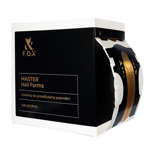 Formy do przedłużania paznokci F.O.X Nails extension forms Master 500 szt - Фото №2